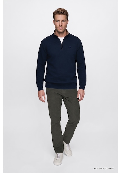 Wrangler Pamuklu Selanik Regular Fit Normal Kesim Fermuarlı Erkek Sweatshirt W2620081410 Lacivert Wrangler Pamuklu Selanik Regular Fit Normal Kesim Fermuarlı Erkek Sweatshirt W2620081410 Lacivert