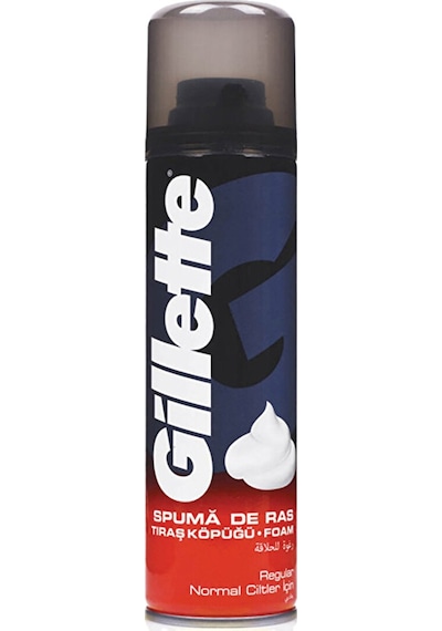 2 Adet Gillette Tıraş Köpüğü Normal 200 Ml