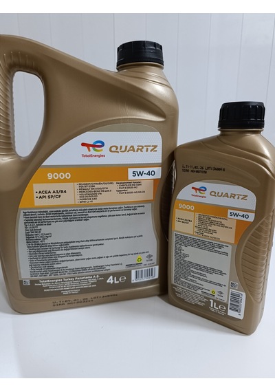 Total Quartz 9000 5W-40 Motor Yağı 5 L