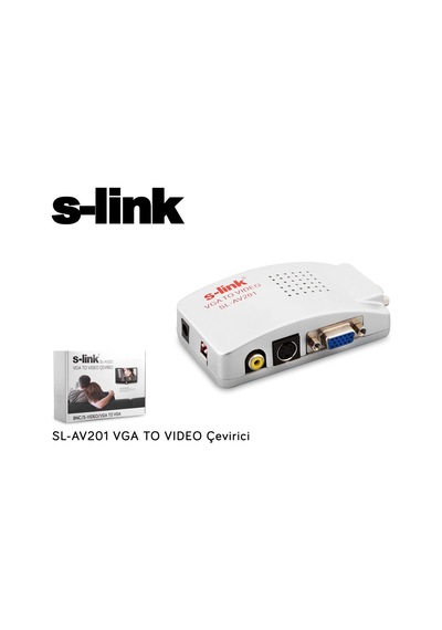S-link Sl-av201 Vga To Video Converter Kdo