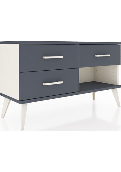 Arges Şifonyer 3 Çekmeceli 88x30x48 Aytaşı-antrasit Antrasit Arges Şifonyer 3 Çekmeceli 88x30x48 Aytaşı-antrasit Antrasit