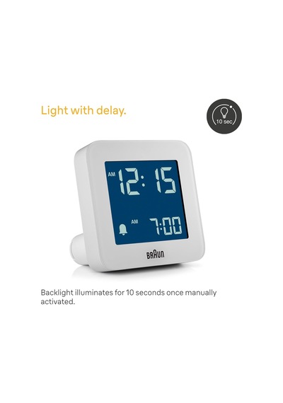 Braun Bc09 Dijital Seyahat Saati, Beyaz