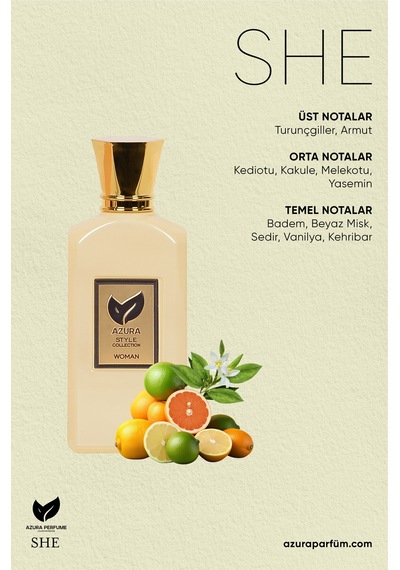 Azura Style K16 Kadın Parfüm EDP 60 ML