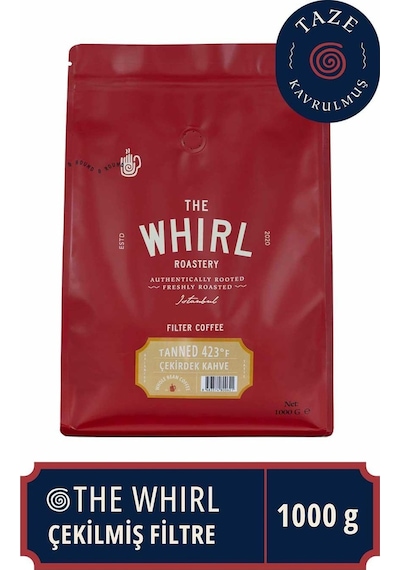 The Whirl Filtre Tanned 423 F Çekilmiş Kahve 1 KG