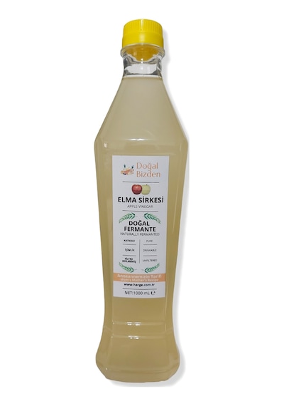Doğal Bizden Doğal Fermantasyon Yumuşak İçim Elma Sirkesi Pet 1000 ML