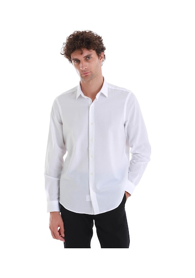 Hatemoğlu Beyaz Comfort Fit Düz 100% Pamuk Slim Yaka Uzun Kollu Spor Gömlek 24d190000008 001 Beyaz Hatemoğlu Beyaz Comfort Fit Düz 100% Pamuk Slim Yaka Uzun Kollu Spor Gömlek 24d190000008 001 Beyaz