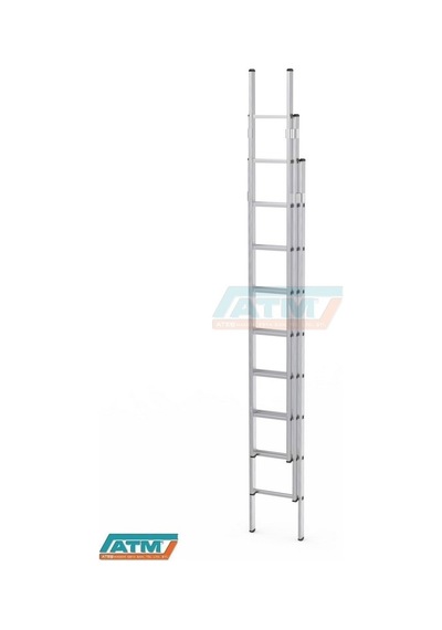 3*3=9 MT 80X25 ÜÇ PARÇALI SÜRGÜLÜ MERDİVEN 3*3=9 MT 80X25 ÜÇ PARÇALI SÜRGÜLÜ MERDİVEN