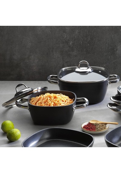 Schafer Gastronomie Master Granit Derin Tencere 24 Cm 1s2404-22001-sıy08