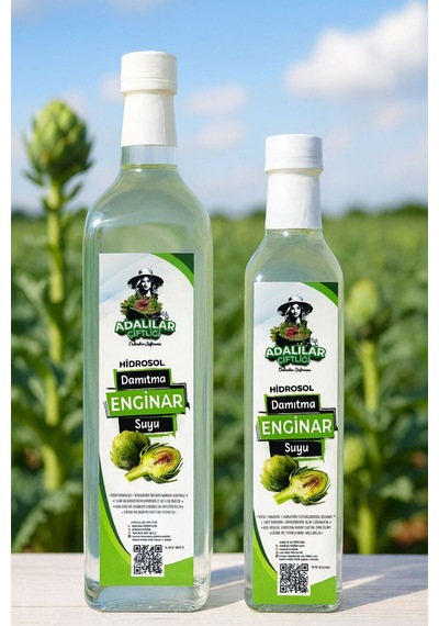 Aydın Enginarı Suyu 500ml - Cam Şişe Suyu , Konsantre İçecek, Dostu