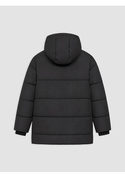 LC Waikiki Lcw Kids Siyah Su İtici Erkek Çocuk Şişme Mont New Black