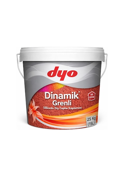 Dyo Dinamik Grenli Silikonlu Dış Cephe Kaplaması 25 Kg Diğer