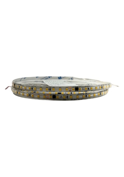 220 Volt Dim Edilebilir Şerit Led 10 Cm De Kesilebilir M/120 Led Beyaz 5M İP65