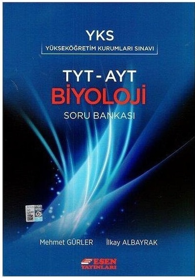 Tyt Ayt Biyoloji Soru Bankası - Esen Yayınları N11.17303