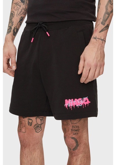 Hugo Erkek Short 50510005 001 Siyah Siyah