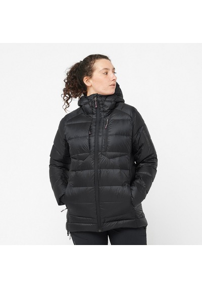 Salomon Elıxır Ultra Down Parka W Siyah Siyah