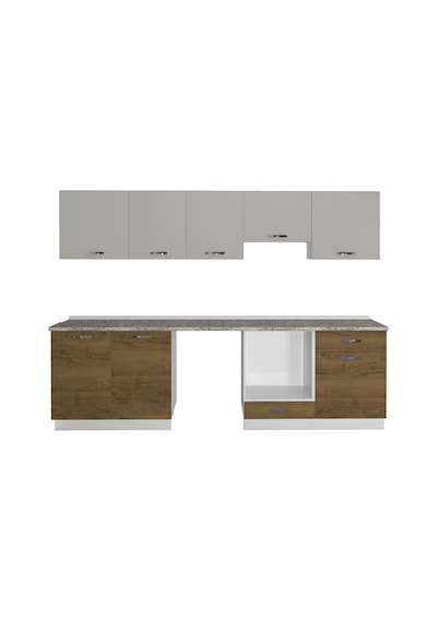 Decoraktiv Elite 280 Ankastre Fırın Modüllü Mdf Hazır Mutfak Dolabı - Tezgah Dahil - Pera - Kumtaşı Çok Renkli Decoraktiv Elite 280 Ankastre Fırın Modüllü Mdf Hazır Mutfak Dolabı - Tezgah Dahil - Pera - Kumtaşı Çok Renkli
