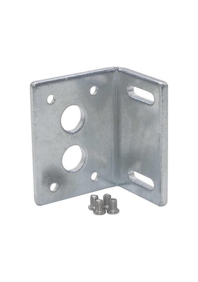 Jgy370 Dc Motor Montaj Parçası Bracket Çelik L Demir Parça