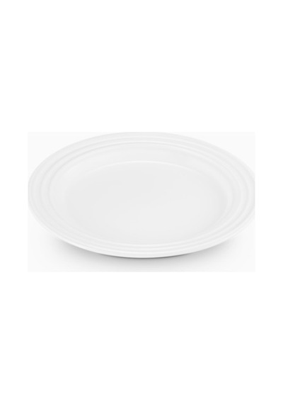 Le Creuset Renkli Dayanıklı Tasarım Seramik Kahvaltı Tabağı 22 Cm Beyaz