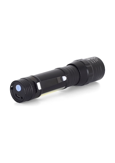 Wuben Wb-017 Ultra Güçlü Usb Şarjlı Kutulu El Feneri - Kamp Fener Siyah