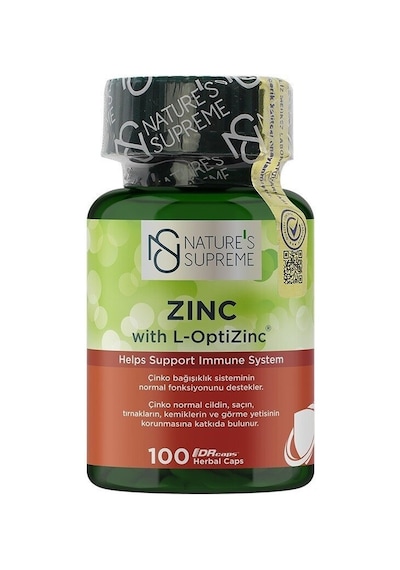 Natures Supreme Zinc 15 Mg 100 Kapsül Aromasiz