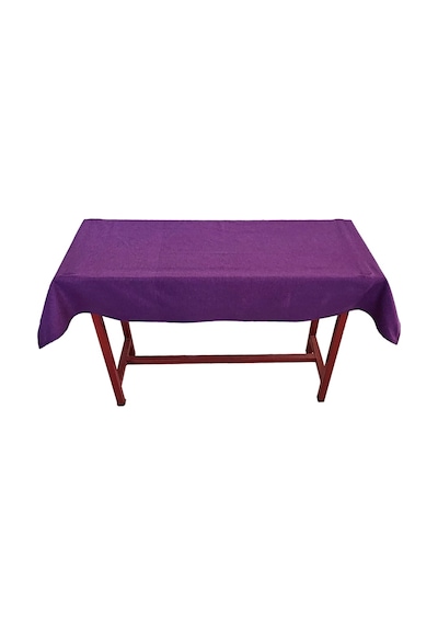 Sıra Örtüsü Pamuklu Lila 40 X 110 Cm Ölçülerindeki Sıralar İçin
