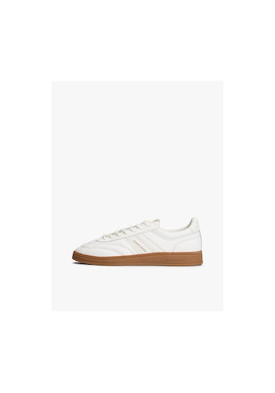 Tommy Hilfiger The Greenwich Edge Leather Ayakkabı-12834 Beyaz