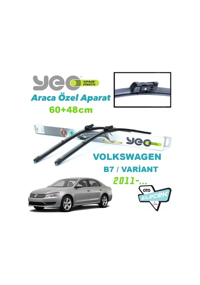 Yunus Emre Otomotiv Vw Passat B7 / Variant Yeo Aeroflex Silecek Takımı 2011-