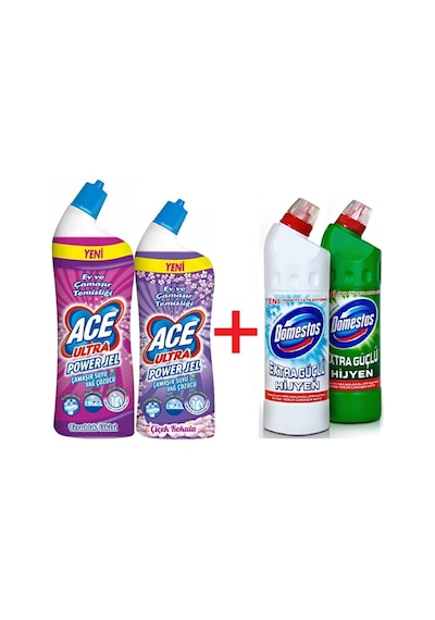 Ace Ultra 810 Gr 2 Adet + Domestos Ultra 810 Gr 2adet Diğer
