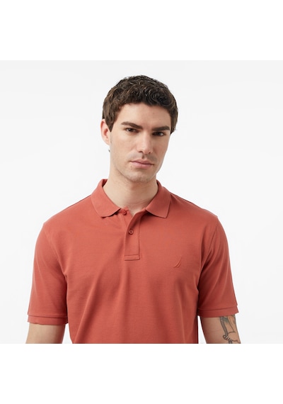 Nautica Erkek Kırmızı Regular Fit Polo Yaka T-shirtdüzk65002t