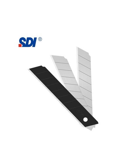 Sdı 1404 Çelik Maket Bıçağı Falçata Ucu Yedeği 18mm 60 Derece Büyük 10& 39lu