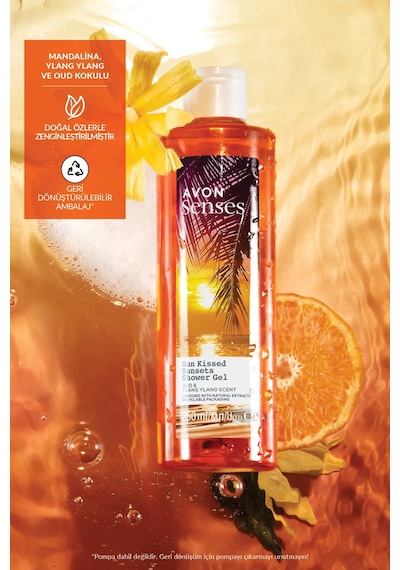 Avon Senses Sun Kissed Sunsets Duş Jeli 250 ML