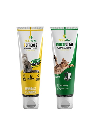 Kedi Malt Pasta 3 Effects + Multivitamin 100 Gr Zoo Vital