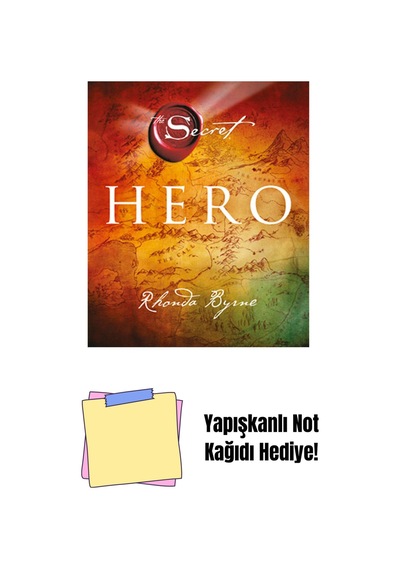 The Secret - Hero Ciltli + Yapışkanlı Not Kağıdı