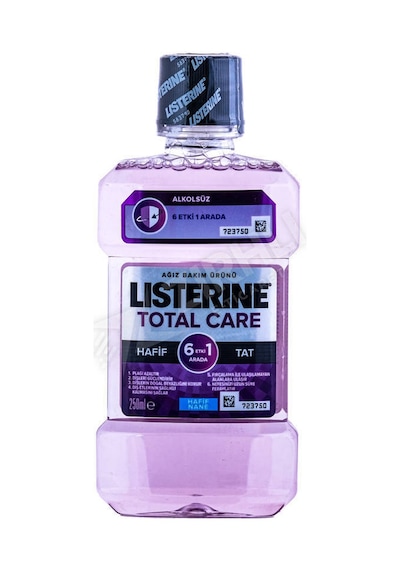 5 Adet Listerine Total Care Zero Ağız Gargara 250 Ml