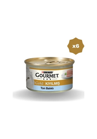 Felix Kedi Yaş Mama Gourment Gold Kıyılmış Tonlu 85 Gr - 6 Adet