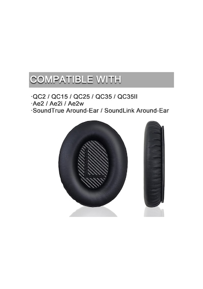 Bose Quietcomfort 35 Qc35 Ve Quiet Comfort 35 Iı Qc35 İi Kulaklıklar İçin Yedek Kulak Pedle