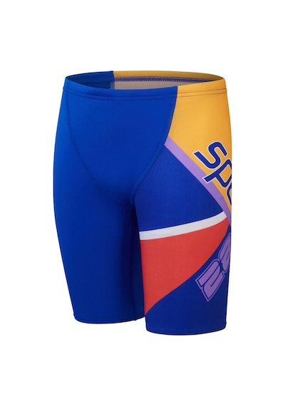 Speedo Placement V Cut Digital Jammer Erkek Çocuk Yüzücü Mayosu Çok Renkli