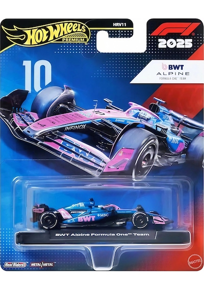 Hot Wheels Premium Formula 1 - Bwt Alpine 2025 One Team Jkd82