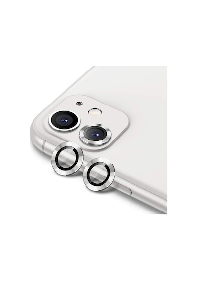 Ally Apple Uyumlu   iPhone 11 6.1 3D Metal Çerçeveli Kamera Lens Koruyucu (271866569)