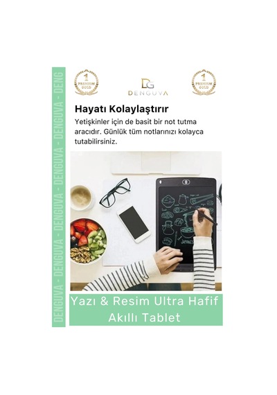 Akıllı Tablet Dijital Lcd Grafik Yazı Tahtası Eğitim Paneli Silinebilir Resim Akıllı Tablet 8,5 Inç