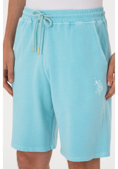 U.s. Polo Assn. Erkek Aqua Şort Örme 50298037-vr007 Aqua