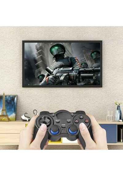 Tv & Pc Smartphone Usb Kablosuz Joystick Oyun Denetleyici Gamepad