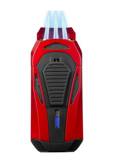 Colibri Boss 3 Torch Pürmüz Siyah-kırmızı Puro Çakmağı