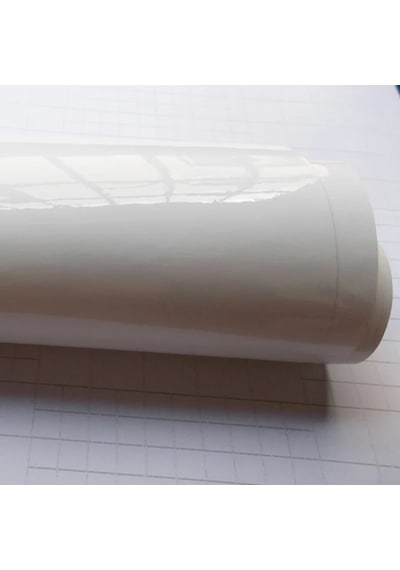 Beyaz Renk Dayanıklı Araç Motor Mobilya Folyosu 126cm X 30 Cm