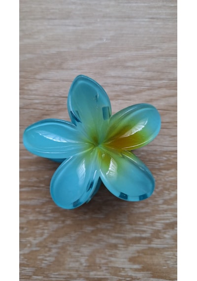 Bayan Renkli Lotus Dişli Toka Mavi