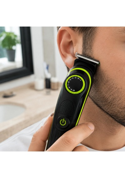 5'i 1 Arada Erkek Bakım Seti 0-10 Mm Ayarlanabilir Tıraş Makinesi