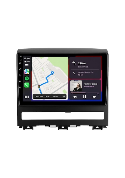 Fiat Palio 2005-2012 Android Multimedya Carplay Android Auto Navigasyon 10gb Ram 256gb Pro 9"