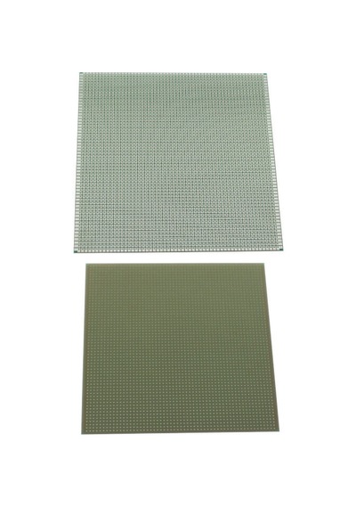 15x15 Bakırlı Delikli Plaket Pertinaks - Fr4