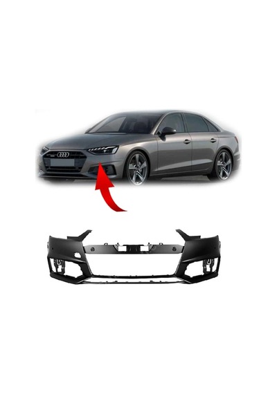 Audi A4 2020-2024 Ön Tampon Far Yıkamasız Sensörlü 8w0807065m