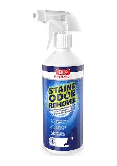 Bio Petactive Staın & Odor Remover Leke Ve Koku Giderici Temizleme Spreyi 490 Ml